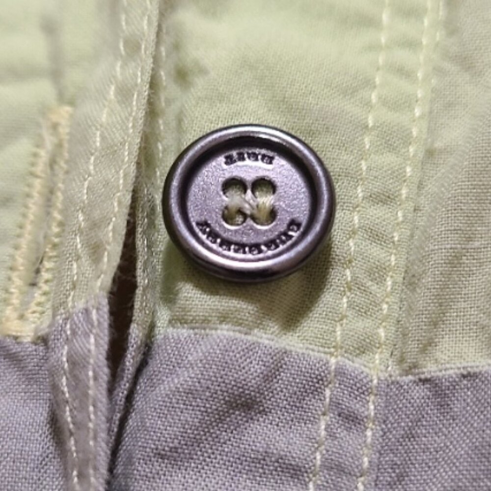 BURBERRY BRIT EXPLODED NOVA CHECK POPOVER SHIRT TUNIC TOP PLAID COTTON sz XS - Picture 6 of 10